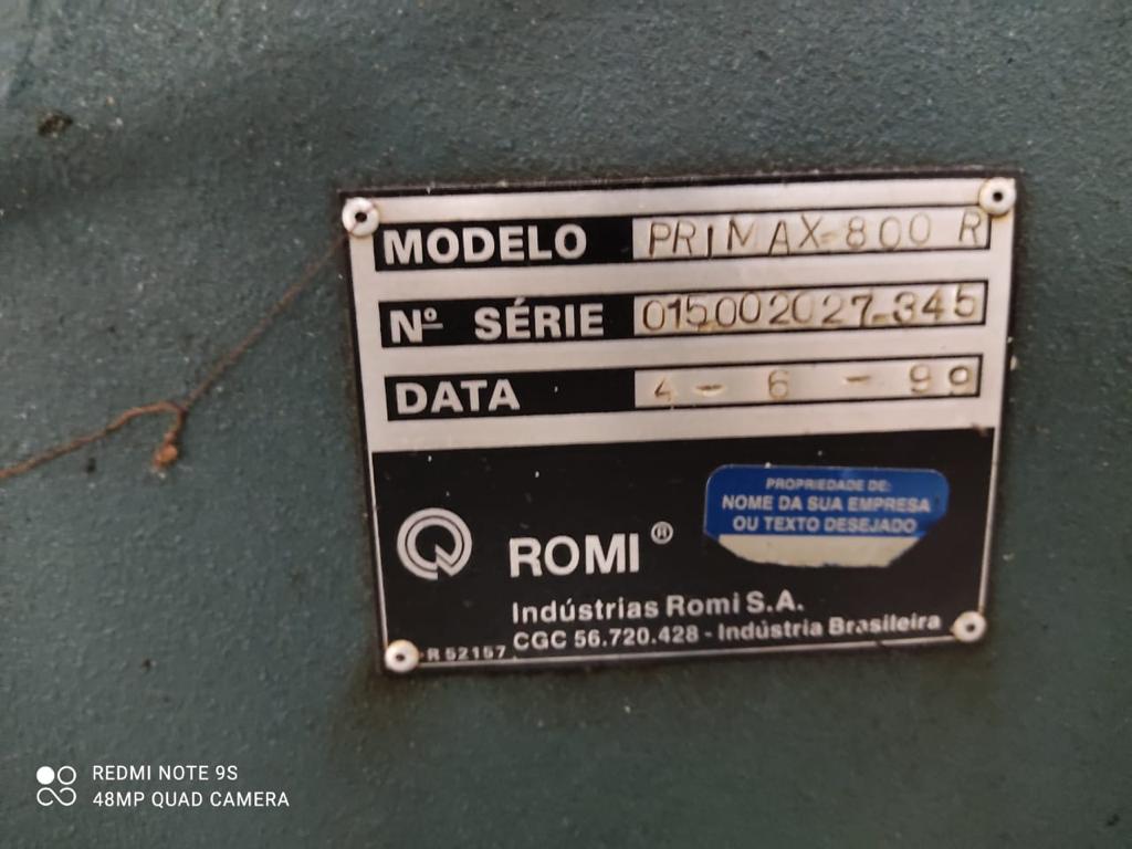 Injetora Romi 800 R - Primax